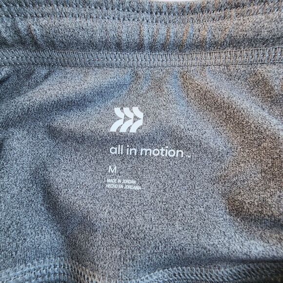 All In Motion Target Leggings Workout Pants Medium Grey - Picture 2 of 11